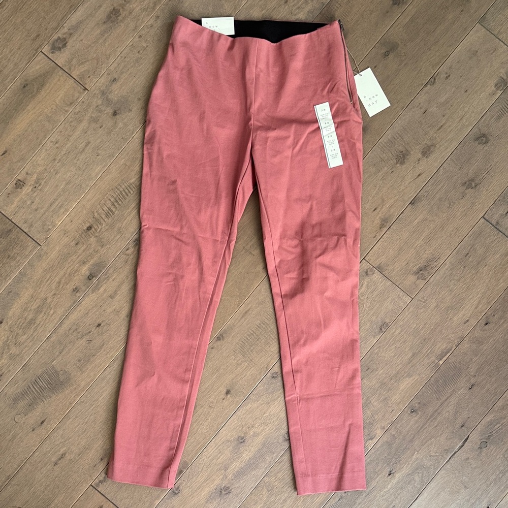 NWT - a new day Women's High Rise Skinny Ankle Pants - Pink